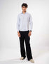 STRIPED SEM-FORMAL SHIRT
